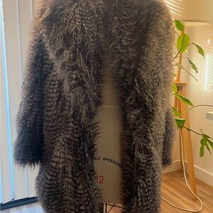 Luxurious Faux Fur Coat